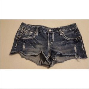 ZD Women/Teen Mini Short Shorts Size 9 Bling